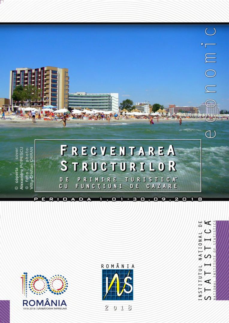 Occupancy of touristic reception establishments with accommodation functions (01.01 - 30.09.2018)