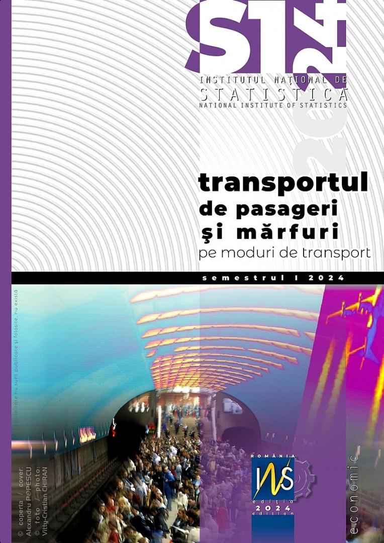 Transportul de pasageri şi mărfuri pe moduri de transport în sem.I 2024