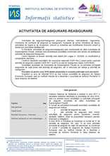 Seria statistică de întreprinderi - Activitatea de asigurare-reasigurare Seria statistică de întreprinderi - Activitatea de asigurare-reasigurare