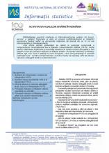 Seria statistică de întreprinderi - Activitatea filialelor străine în anul 2016 Seria statistică de întreprinderi - Activitatea filialelor străine în anul 2016