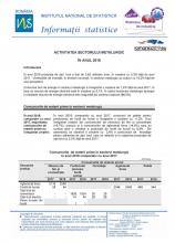 Seria statistica industriei – Activitatea sectorului metalurgic Seria statistica industriei – Activitatea sectorului metalurgic
