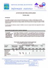 Industry statistics series - Activity of metallurgy sector