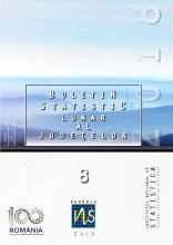 Buletin statistic lunar al judeţelor nr.8/2018