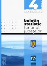 Monthly statistical bulletin of counties no.4/2023