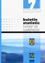 Monthly statistical bulletin of counties no. 7/2023 Monthly statistical bulletin of counties no. 7/2023