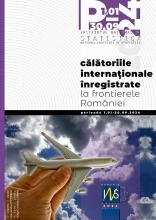 Călătoriile internaţionale înregistrate la frontierele României (01.01-30.09.2024)