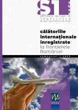 Călătoriile internaţionale înregistrate la frontierele României în sem.I/2023