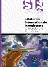 Călătoriile internaţionale înregistrate la frontierele României în sem.I/2024