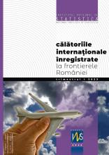 Călătoriile internaţionale înregistrate la frontierele României în trim.I/2023
