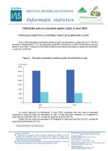Seria statistica mediului - Distribuţia apei si evacuarea apelor uzate, în anul 2023 Seria statistica mediului - Distribuţia apei si evacuarea apelor uzate, în anul 2023