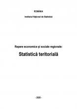 Repere economice şi sociale regionale -  Statistică teritorială (carte)