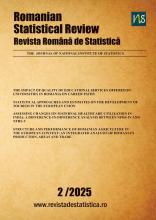 Revista Română de Statistică (engleză) nr.2/2025