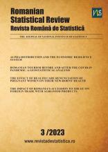 Revista Română de Statistică (engleză) nr.3/2023