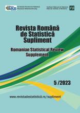 Revista Română de Statistică - Supliment nr.5/2023 Revista Română de Statistică - Supliment nr.5/2023