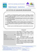 Seria statistică de întreprinderi - Activitatea de asigurare-reasigurare