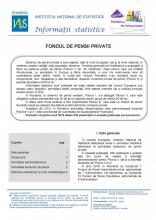 Seria statistică de întreprinderi - Fondul de pensii private