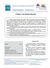 Seria statistică de întreprinderi - Fondul de pensii private