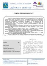 Business statistics series - Private pension funds Business statistics series - Private pension funds
