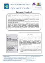 Seria statistică de întreprinderi - Societatea informaţională