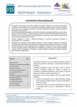 Seria statistică de întreprinderi - Societatea informaţională