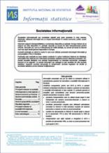 Seria statistică de întreprinderi - Societatea informaţională