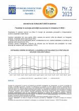 Studii de conjunctură economică  - Servicii trim. II/2023