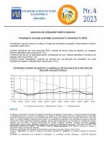 Studii de conjunctură economică - Servicii trim. IV/2023 Studii de conjunctură economică - Servicii trim. IV/2023