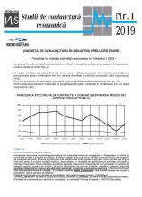 Studii de conjunctură economică - Industria prelucrătoare tr. I/2019