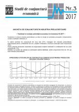 Studii de conjunctură economică industria prelucratoare trim.III/2017